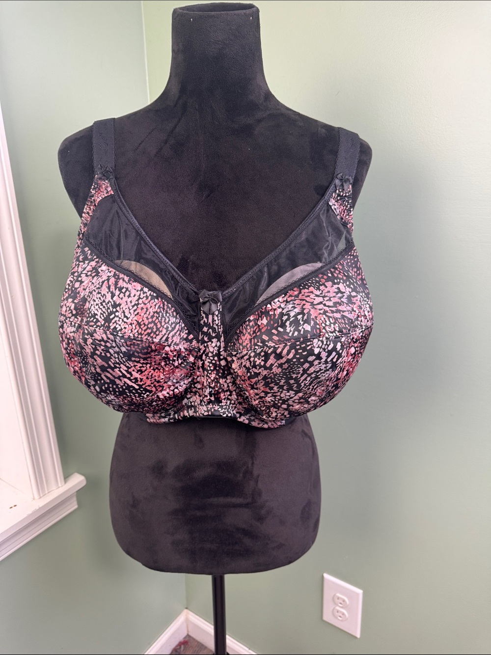 Goddess blush abstract print Bra 40J